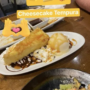 Tempura Cheesecake