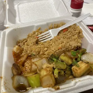 Shrimp Hibachi Lunch