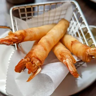 March 27, 2023; Shrimp Shanks ($9.95).