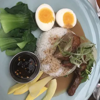 Crispy Duck Over Rice