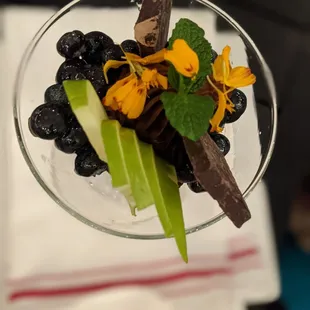 Avocado chocolate mousse