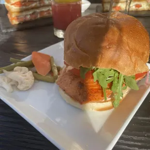 Salmon Sandwich