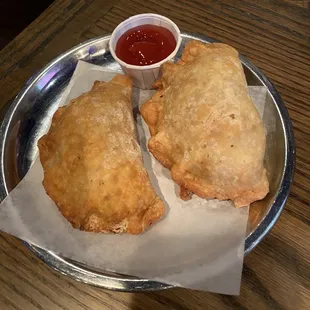 Cheesesteak empanadas