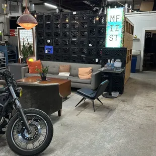 Chic industrial inside