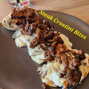 Steak Crostini Bites