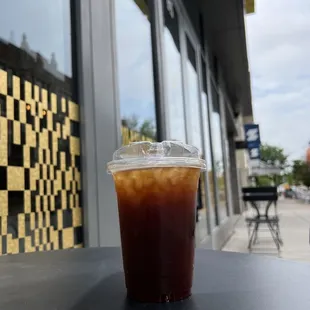 Iced americano