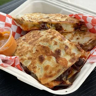 Kinky Korean Quesadilla