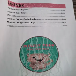 Drink Menu