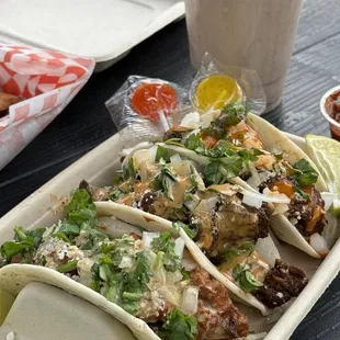 NERD Sampler &amp; Chocolate Horchata  (IG:@teawithjxsmine)