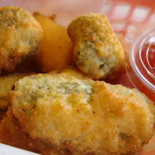 Jalapeno Poppers, close-up.