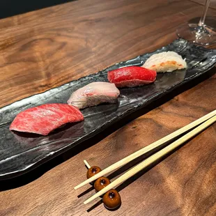 sushi and sashimi
