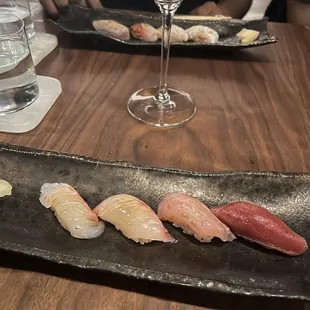 food, sushi and sashimi, sushi, sashimi