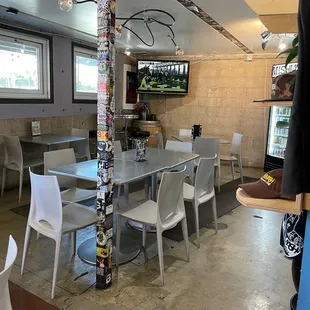 Inside dining
