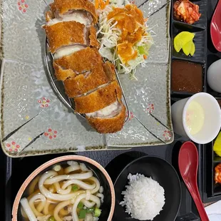 Cheese Katsu combo
