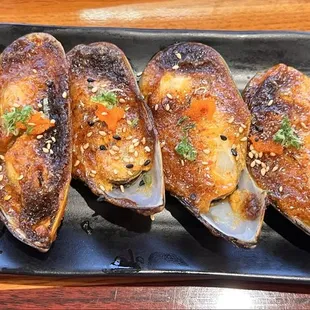 Baked Mussels
