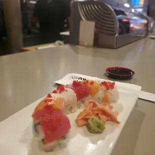 Rainbow roll