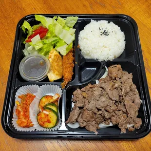 Bulgogi chef box, $25.