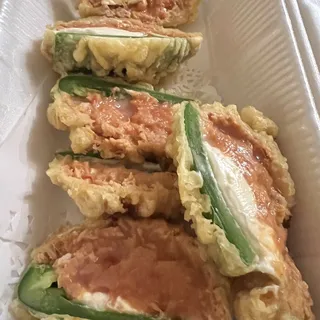 6 Pieces Jalapeno Popper