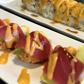 Baked White Fish Roll