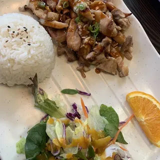 1. Chicken Teriyaki Dinner