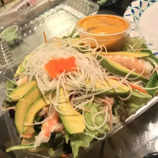 Crab and Avocado Shrimp Salad