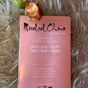 We'd like you to enjoy our food like you enjoy the music