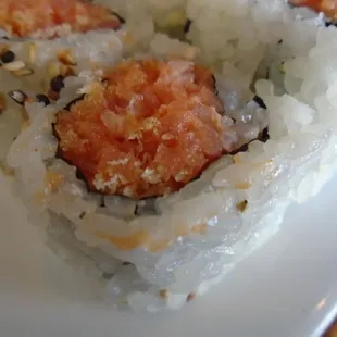 Spicy tuna roll.