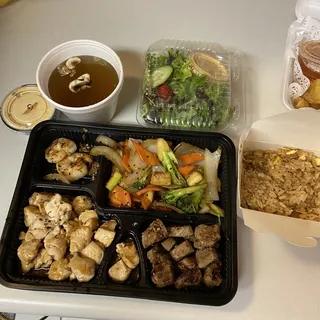 Hibachi Steak and Chicken