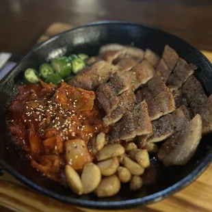 Stir-fried pork &amp; kimchi