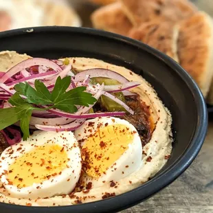 Short rib hummus
