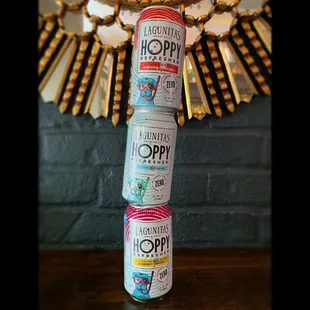 a stack of ice creams