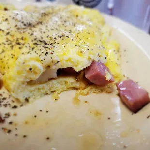 Han n cheese omelet