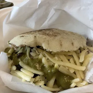 Pata Pata - black beans, plantains, cheese 4/5