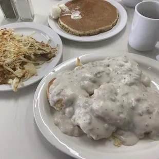 Biscuits and gravy