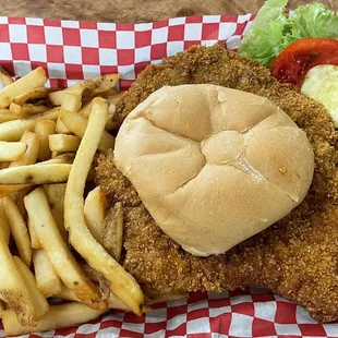 Pork Tenderloin Sandwich