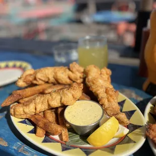 fish, food, seafood, fish and chips