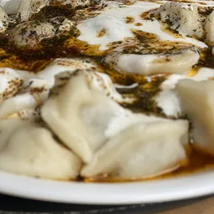 Turkish Dumplings Plate