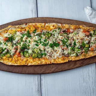 Veggie pide