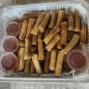 Lumpia Shanghai made from scratch