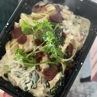 Fettuccine Alfredo Chicken