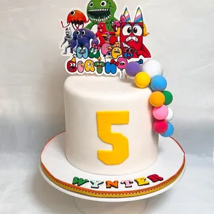 Garten of BanBan birthday cake