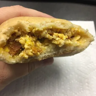 Tofu Scramble Bacon Kolache
