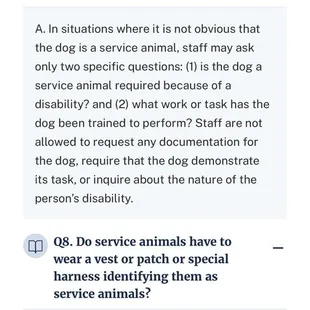ADA law summary.