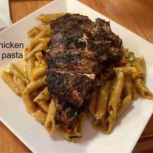Jerk Chicken rasta pasta