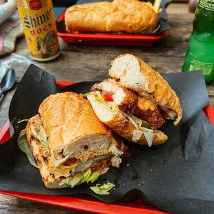 Fried Chicken Po' Boy