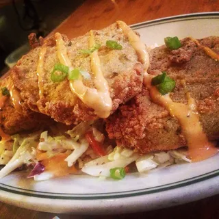 Fried green tomatoes