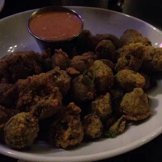 Fried okra
