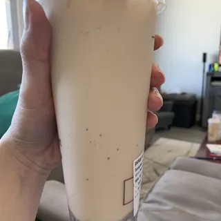 Milk Tea with Purple Sticky Rice