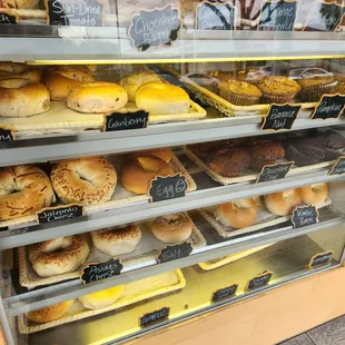 Their bagel section. So yummy and fluffy