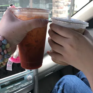 Thai tea boba